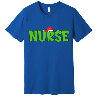 Christmas Nurse Xmas Er Nurse Christmas Gift Premium T-Shirt