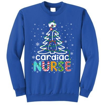 Cardiac Nurse Xmas Tree Funny Nursing Christmas Pattern Cute Gift Sweatshirt