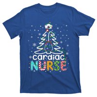 Cardiac Nurse Xmas Tree Funny Nursing Christmas Pattern Cute Gift T-Shirt