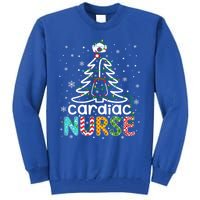 Cardiac Nurse Xmas Tree Funny Nursing Christmas Pattern Cute Gift Tall Sweatshirt