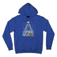 Cardiac Nurse Xmas Tree Funny Nursing Christmas Pattern Cute Gift Tall Hoodie