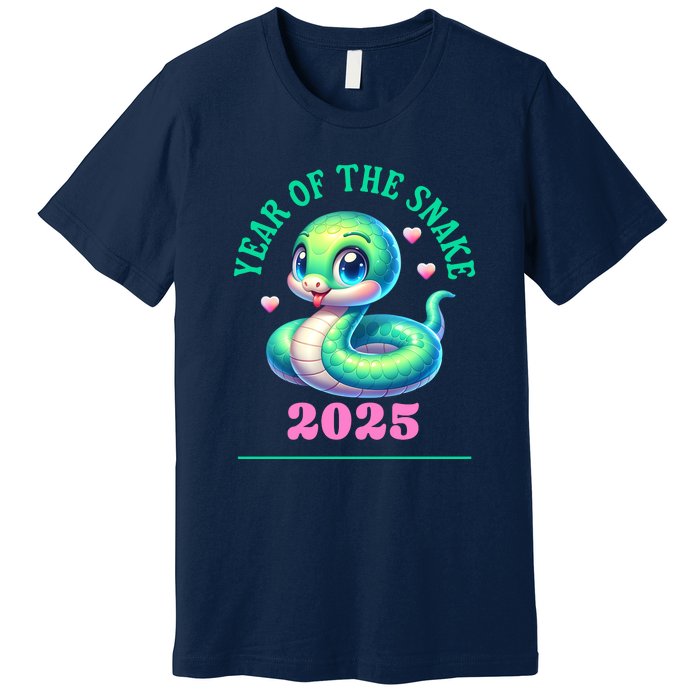 Chinese New Year Of The Snake 2025 Premium T-Shirt