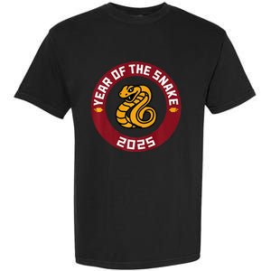 Chinese New Year 2025 Year Of The Snake Garment-Dyed Heavyweight T-Shirt