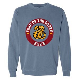 Chinese New Year 2025 Year Of The Snake Garment-Dyed Sweatshirt