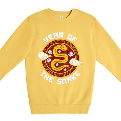 Chinese New Year Tradition Year Of The Snake 2025 Premium Crewneck Sweatshirt