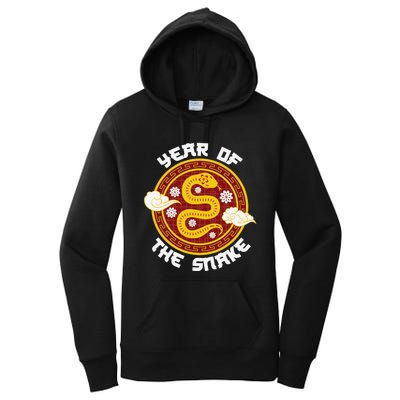 Chinese New Year Tradition Year Of The Snake 2025 Women's Pullover Hoodie