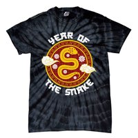 Chinese New Year Tradition Year Of The Snake 2025 Tie-Dye T-Shirt