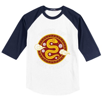 Chinese New Year Tradition Year Of The Snake 2025 Baseball Sleeve Shirt