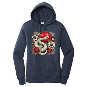 Chinese New Year 2025 Year Of The Snake Women's Pullover Hoodie