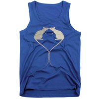 Chinese New Year Of The Rat 2020 Valentine's Day Rat Gift Tank Top