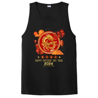 Chinese New Year 2024 Happy New Year 2024 Year Of The Dragon PosiCharge Competitor Tank