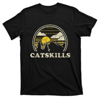 Catskills New York Ny Vintage Hiking Mountains T-Shirt