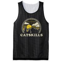 Catskills New York Ny Vintage Hiking Mountains Mesh Reversible Basketball Jersey Tank