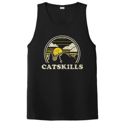 Catskills New York Ny Vintage Hiking Mountains PosiCharge Competitor Tank