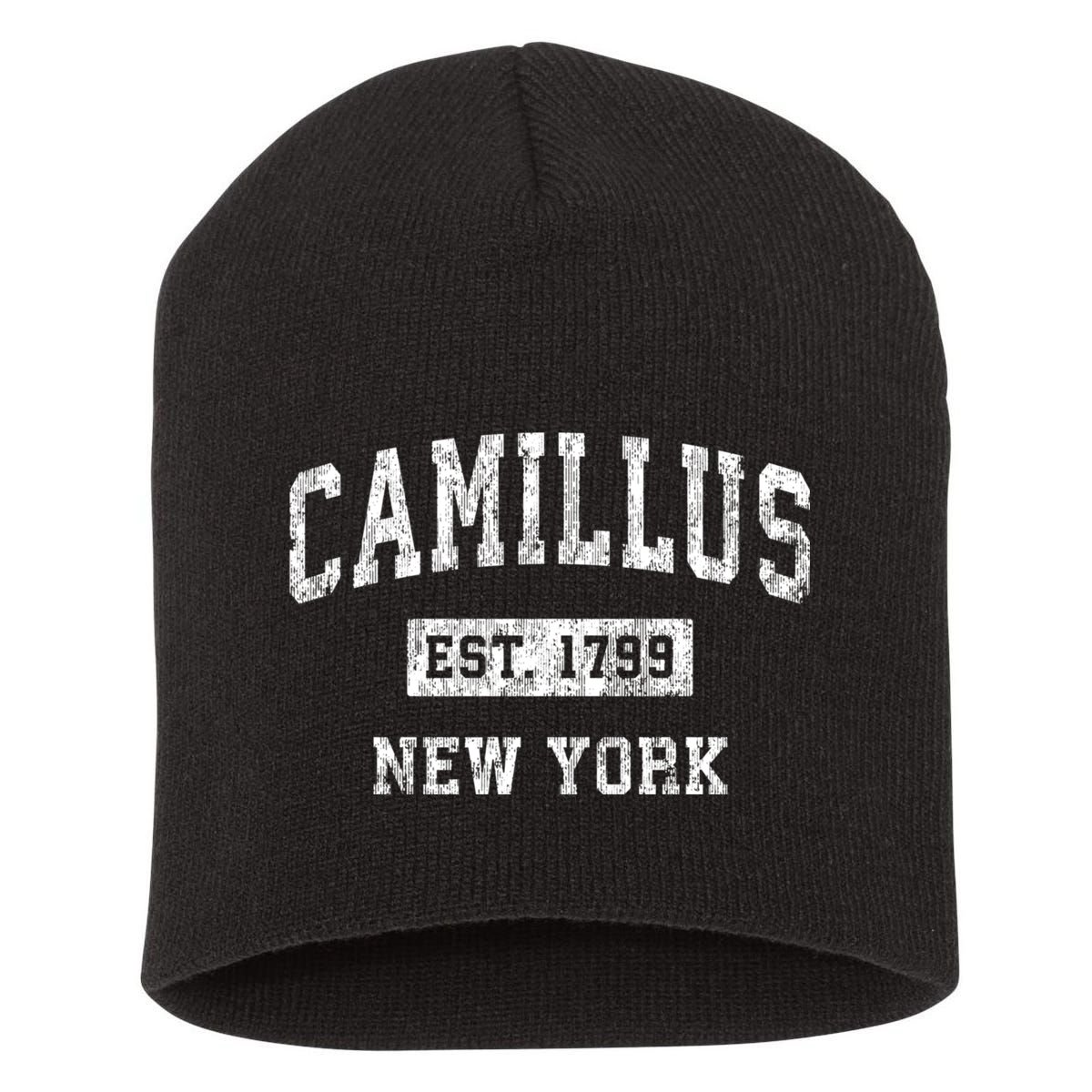 Camillus New York Ny Vintage Sports Short Acrylic Beanie