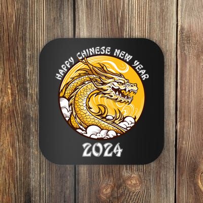 Chinese New Year 2024 Year Of The Dragon Happy New Year 2024 Chinese Lunar Coaster