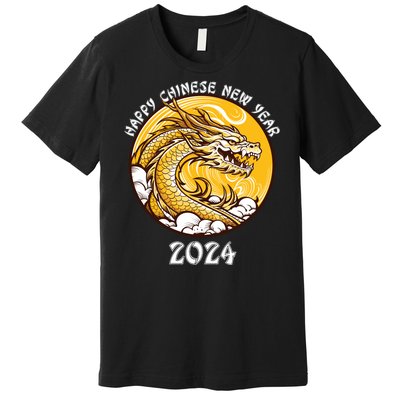 Chinese New Year 2024 Year Of The Dragon Happy New Year 2024 Chinese Lunar Premium T-Shirt