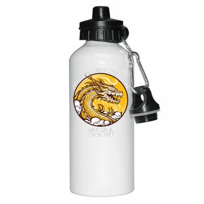 Chinese New Year 2024 Year Of The Dragon Happy New Year 2024 Chinese Lunar Aluminum Water Bottle