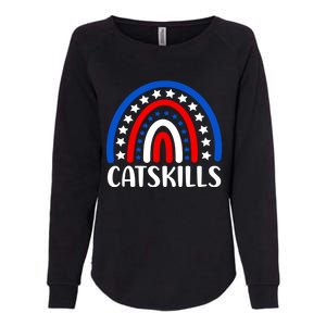 Catskills New York Gift I Love Catskills New Usa Great Gift Womens California Wash Sweatshirt