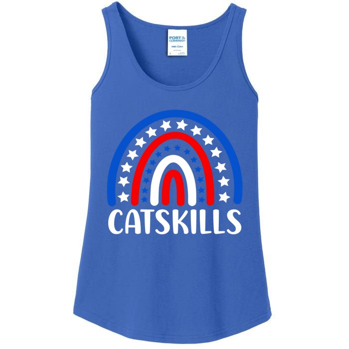 Catskills New York Gift I Love Catskills New Usa Great Gift Ladies Essential Tank