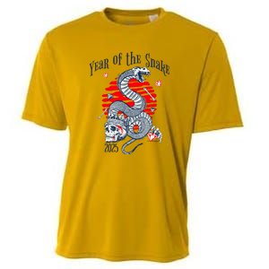 Chinese New Year Of The Snake 2025 Cooling Performance Crew T-Shirt