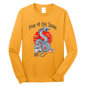 Chinese New Year Of The Snake 2025 Long Sleeve Shirt