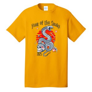 Chinese New Year Of The Snake 2025 Tall T-Shirt