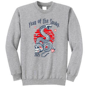 Chinese New Year Of The Snake 2025 Tall Sweatshirt