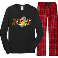 Chinese New Year 2024 Year Of The Dragon Lunar New Year 2024 Long Sleeve Pajama Set