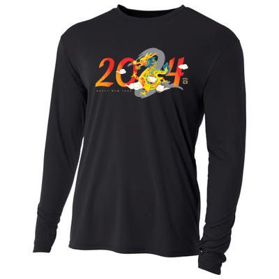 Chinese New Year 2024 Year Of The Dragon Lunar New Year 2024 Cooling Performance Long Sleeve Crew