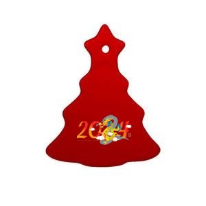 Chinese New Year 2024 Year Of The Dragon Lunar New Year 2024 Ceramic Tree Ornament