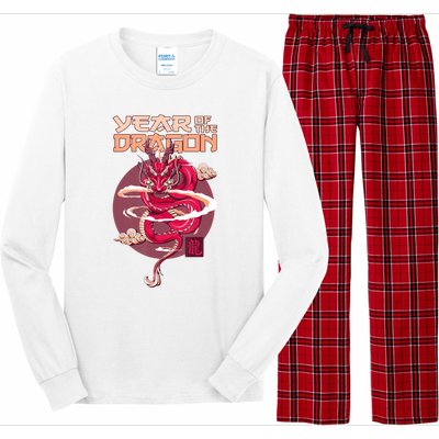 Chinese New Year 2024 Year Of The Dragon Chinese New Year 2024 Long Sleeve Pajama Set