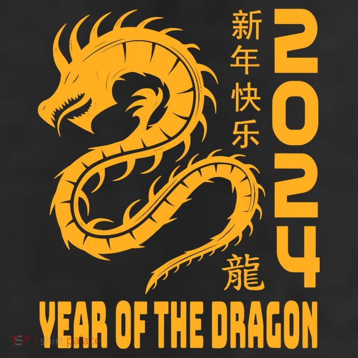 Chinese New Year 2024 Design Year Of The Dragon 2024 Cool Comfort Performance Bucket Hat
