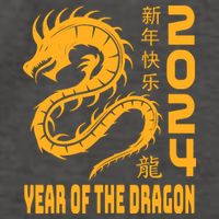 Chinese New Year 2024 Design Year Of The Dragon 2024 Vector Backpack