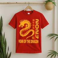 Chinese New Year 2024 Design Year Of The Dragon 2024 T-Shirt