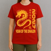 Chinese New Year 2024 Design Year Of The Dragon 2024 T-Shirt