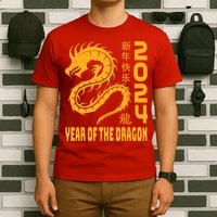Chinese New Year 2024 Design Year Of The Dragon 2024 T-Shirt