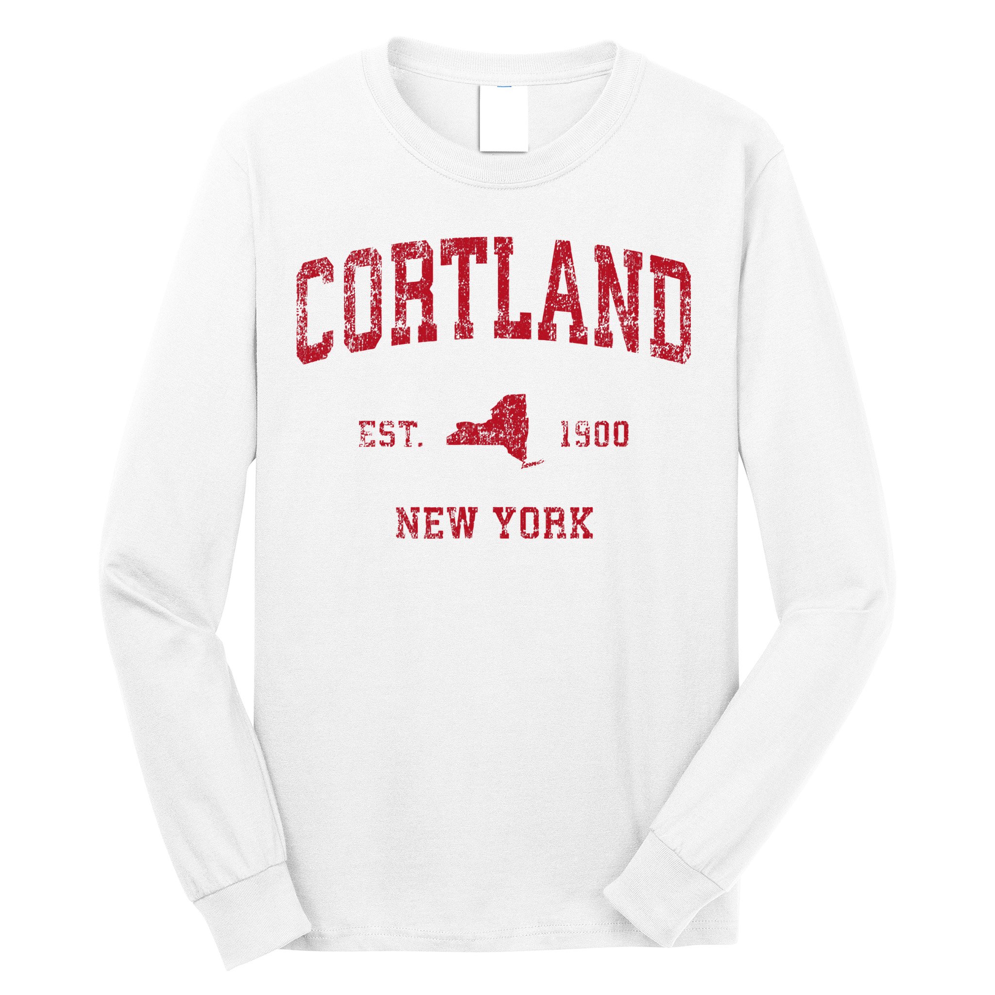 Cortland New York Ny Long Sleeve Shirt