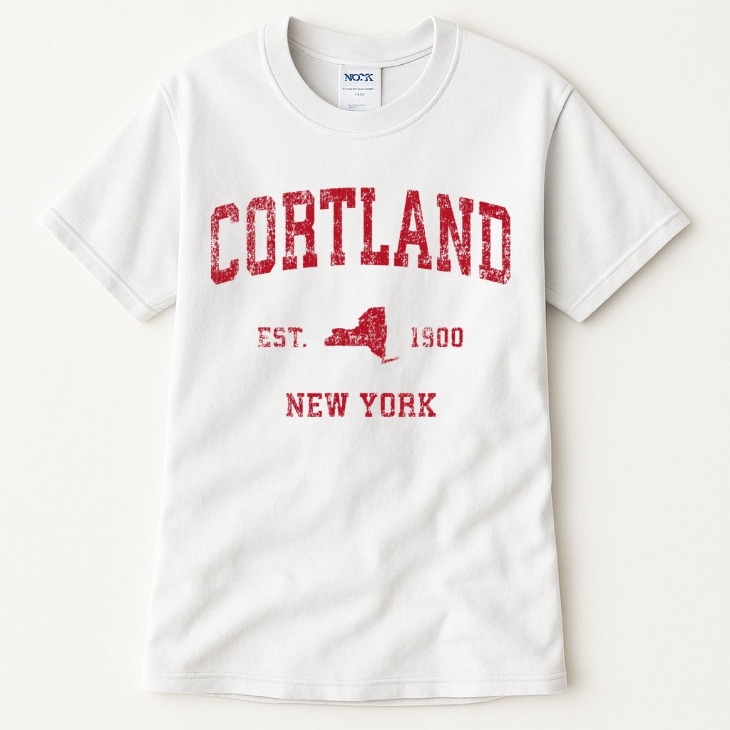 Cortland New York Ny Tall T-Shirt