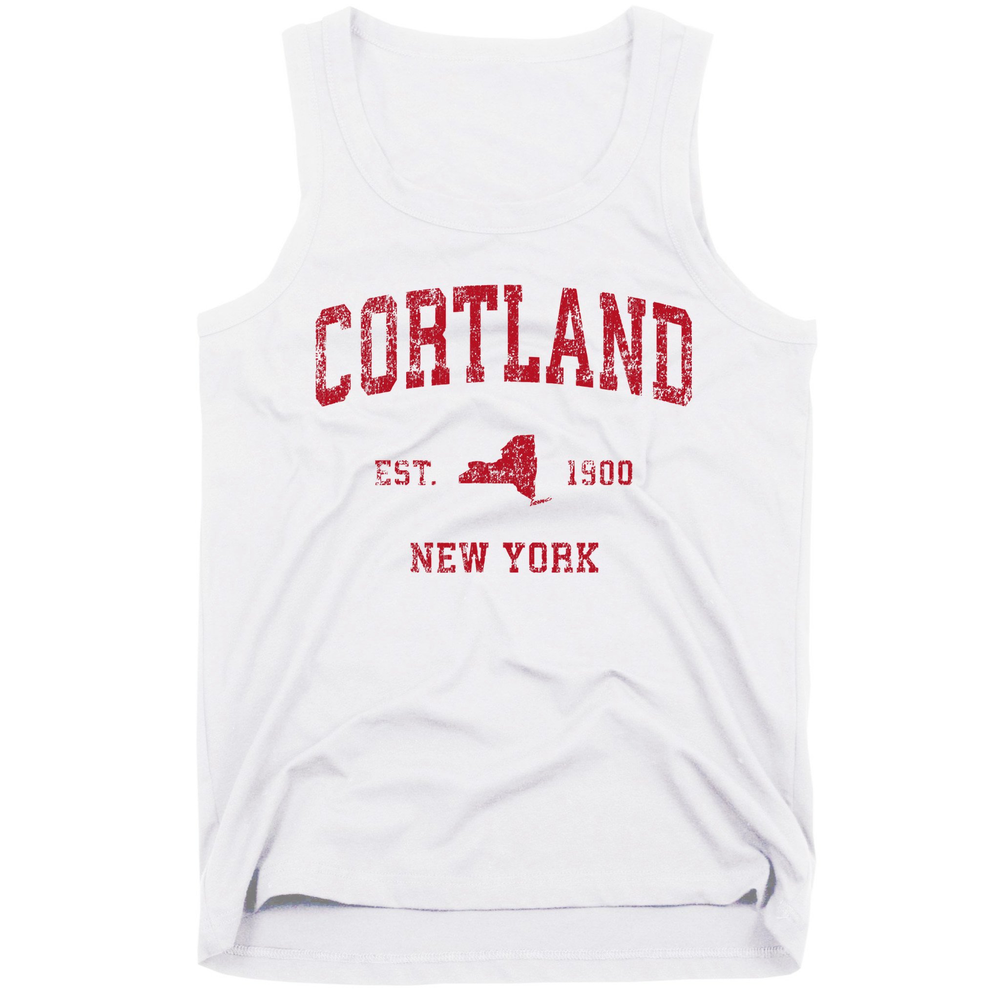 Cortland New York Ny Tank Top