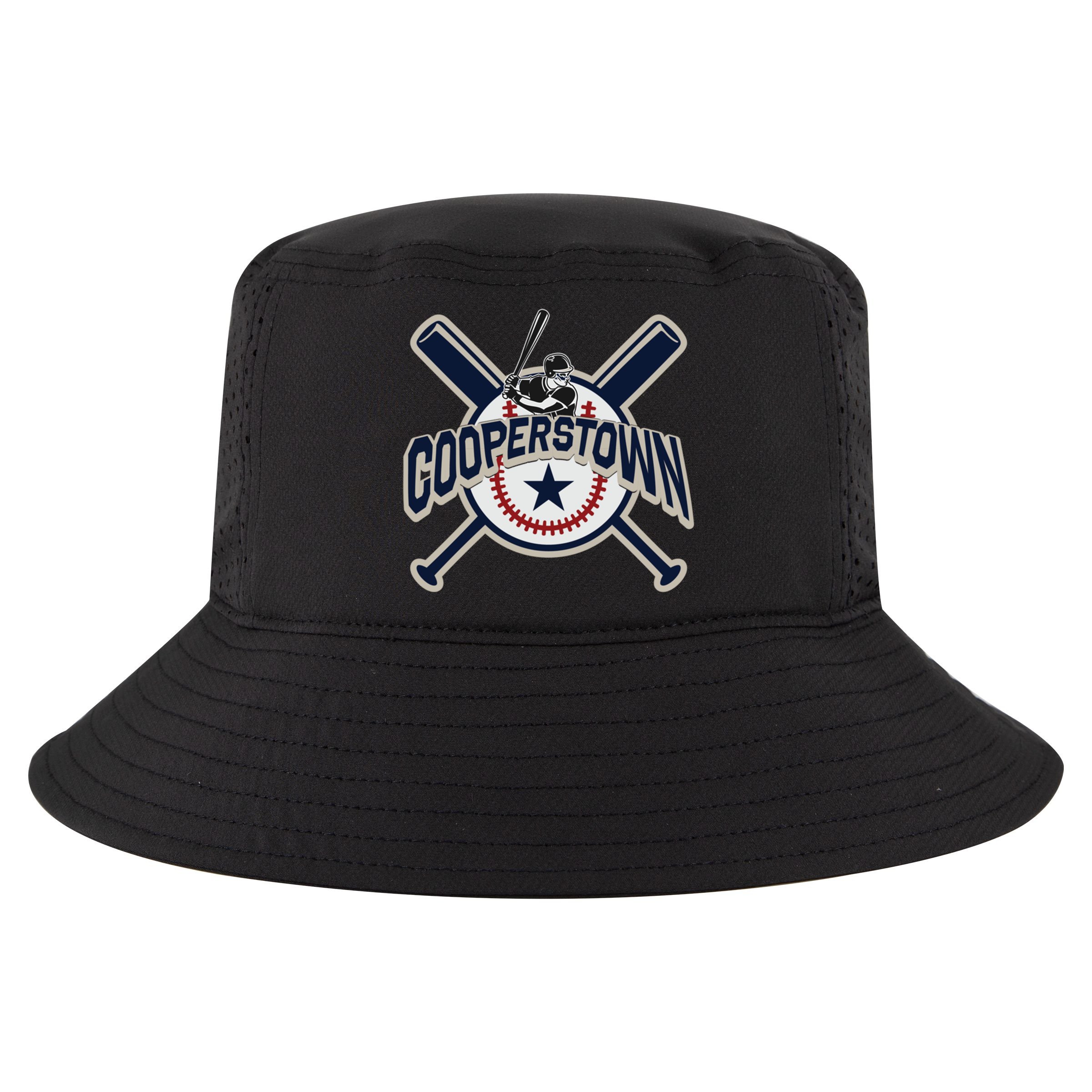 Cooperstown New York Baseball Game Family Vacation Gift Cool Comfort Performance Bucket Hat