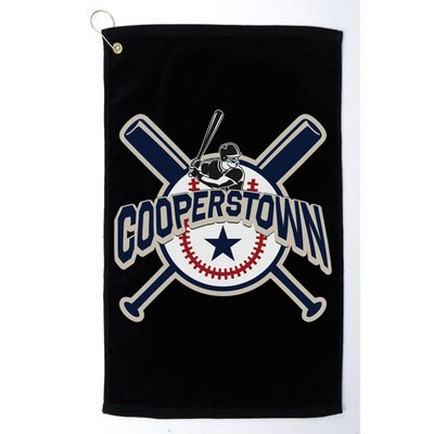 Cooperstown New York Baseball Game Family Vacation Gift Golf Towel