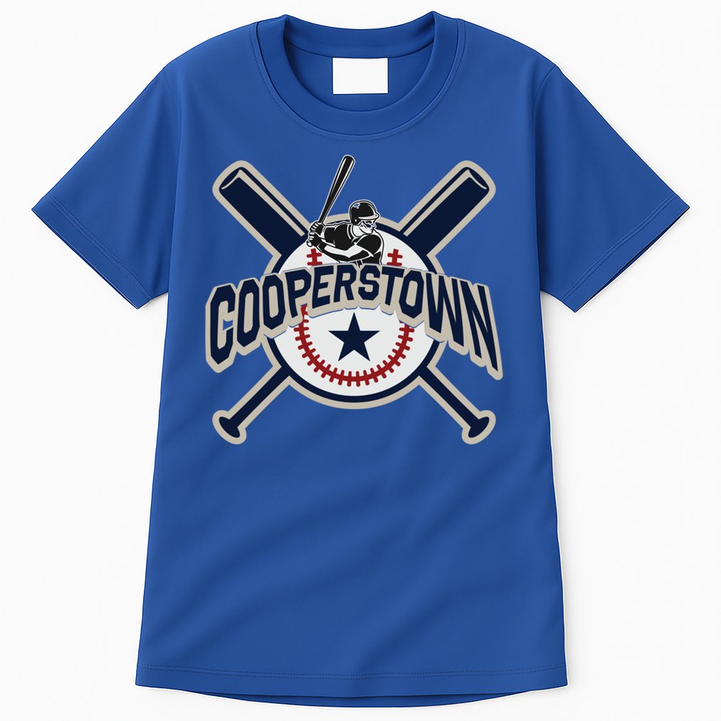 Cooperstown New York Baseball Game Family Vacation Gift Tall T-Shirt