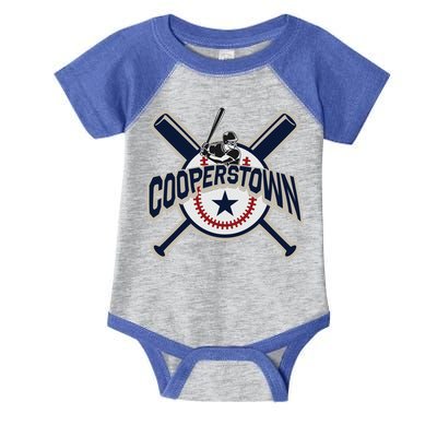 Cooperstown New York Baseball Game Family Vacation Gift Infant Baby Jersey Bodysuit