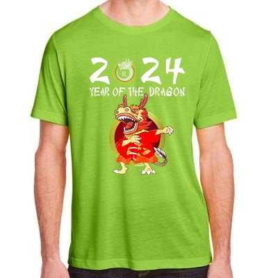 Chinese New Year 2024 Year Of The Dragon Happy New Year 2024 Adult ChromaSoft Performance T-Shirt