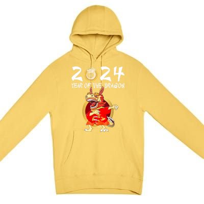 Chinese New Year 2024 Year Of The Dragon Happy New Year 2024 Premium Pullover Hoodie