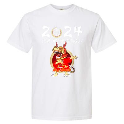 Chinese New Year 2024 Year Of The Dragon Happy New Year 2024 Garment-Dyed Heavyweight T-Shirt