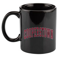 Cooperstown New York Souvenir College Style Red Text 11oz C Handle Ceramic Mug
