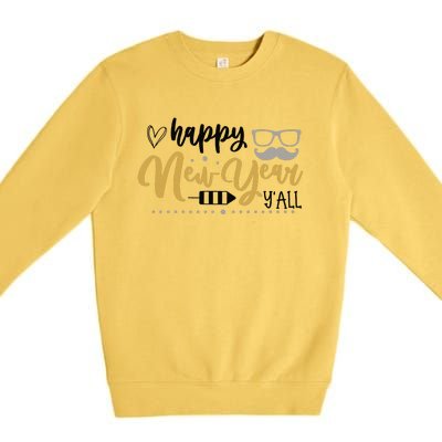 Celebrate New Year With Excitement And Joy Premium Crewneck Sweatshirt