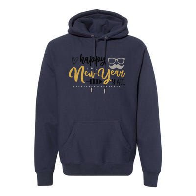 Celebrate New Year With Excitement And Joy Premium Hoodie